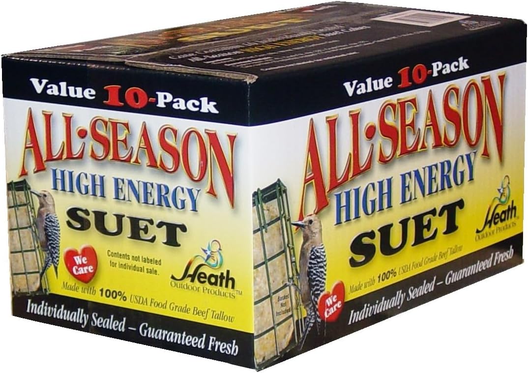 DD4-10 All Season High Energy Suet Cake, Case Of 10