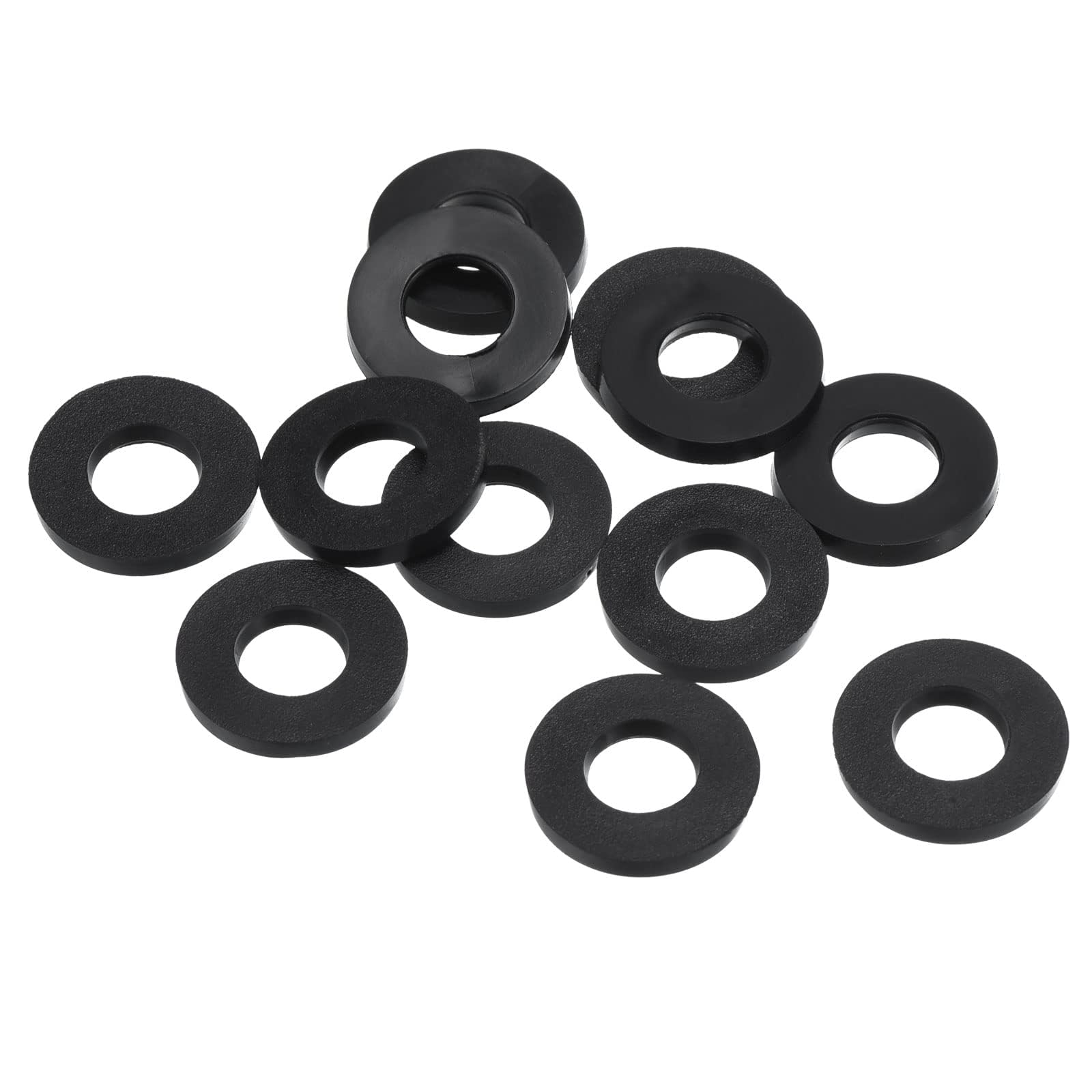 TOP-VIGOR 12Pcs Rubber Flat Washers