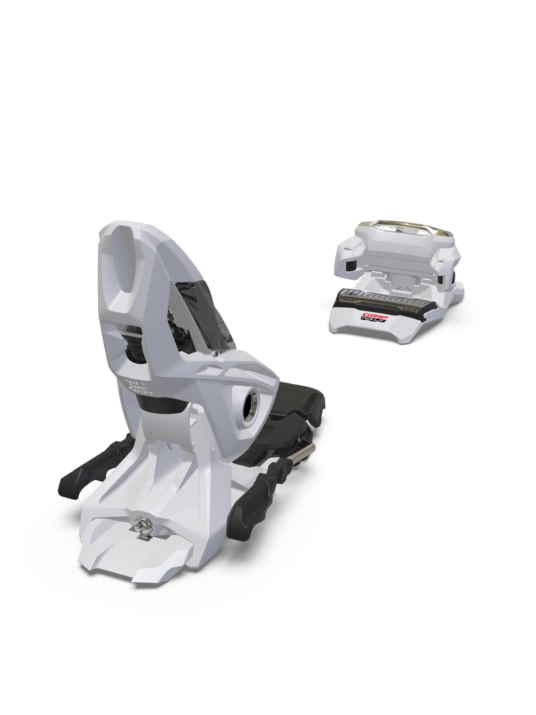 Marker Snowboardbindung 110MM White - Mittelstufe bis Fortgeschritten für Erfahrene Snowboarder (unisex) - Outdoor-Enthusiasten, Snowboarder, Erwachsene