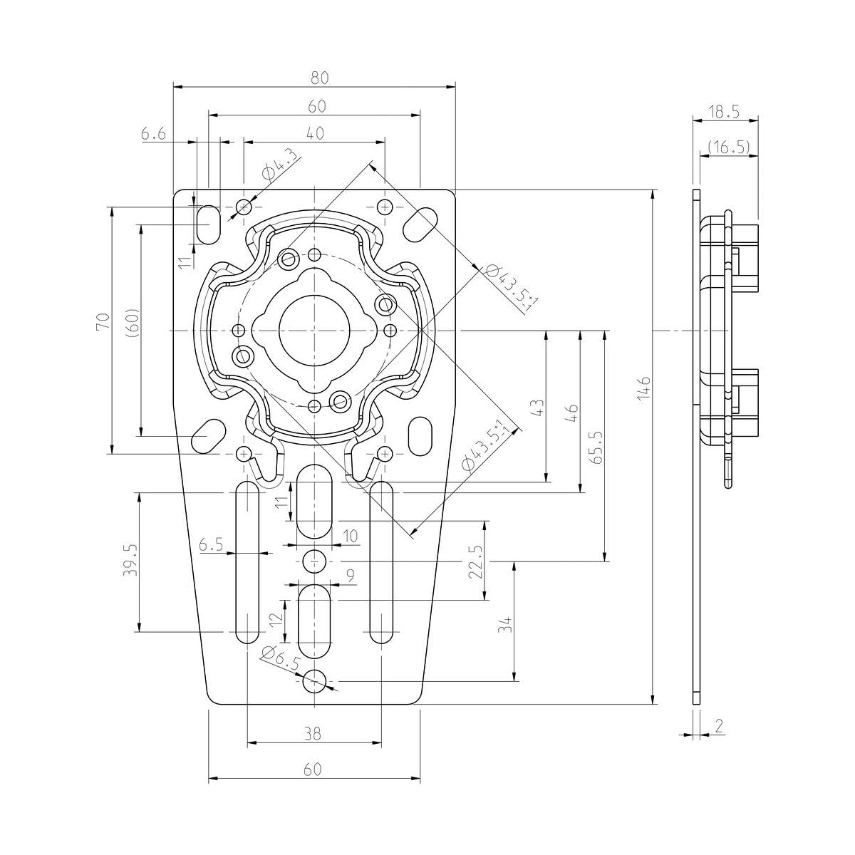 Rademacher Antriebslager, 9440 15 04