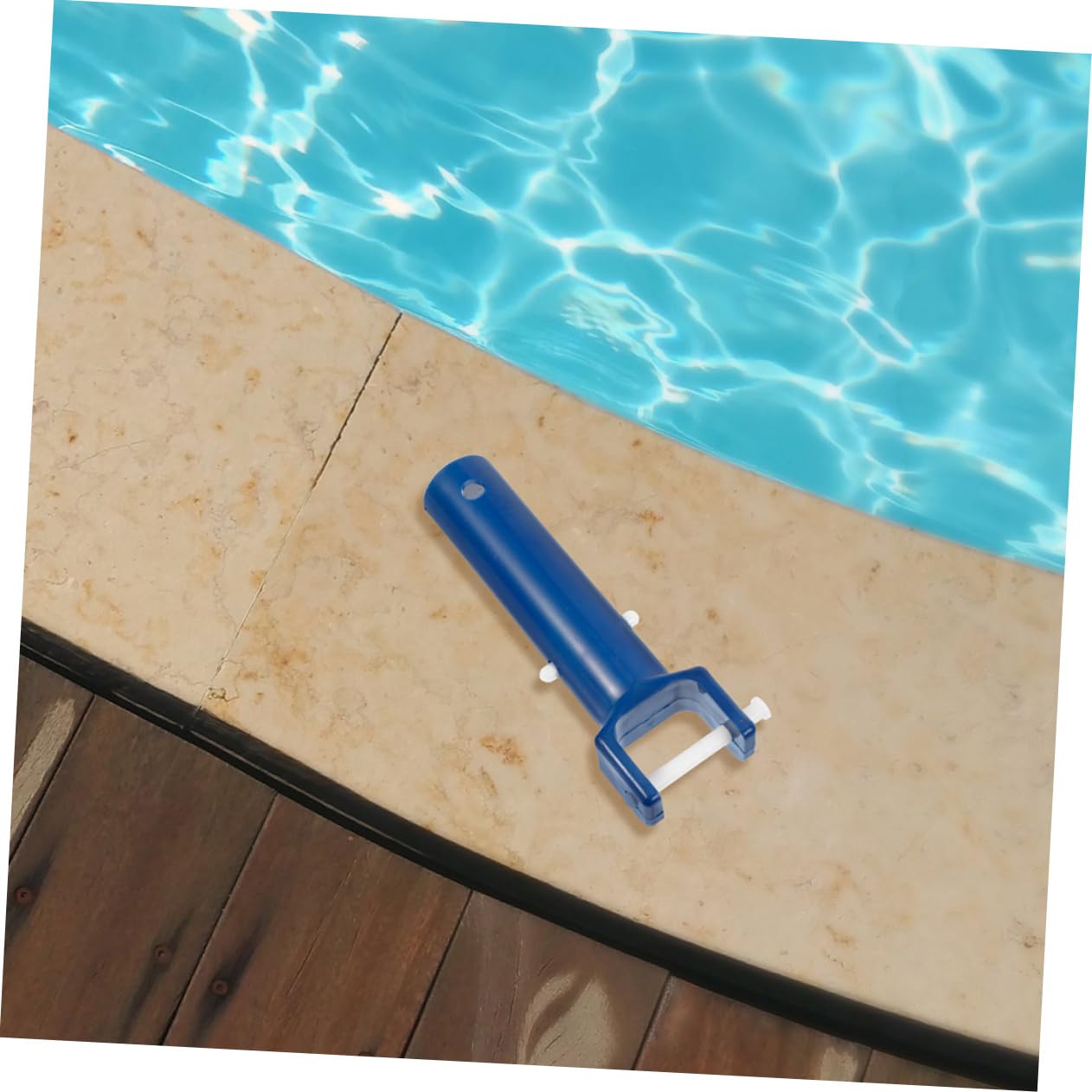 VANZACK 4sets Professional Swimming Pool Cleaning Sucker Handle Pool Vacuum Head Accessory 2pcs*4