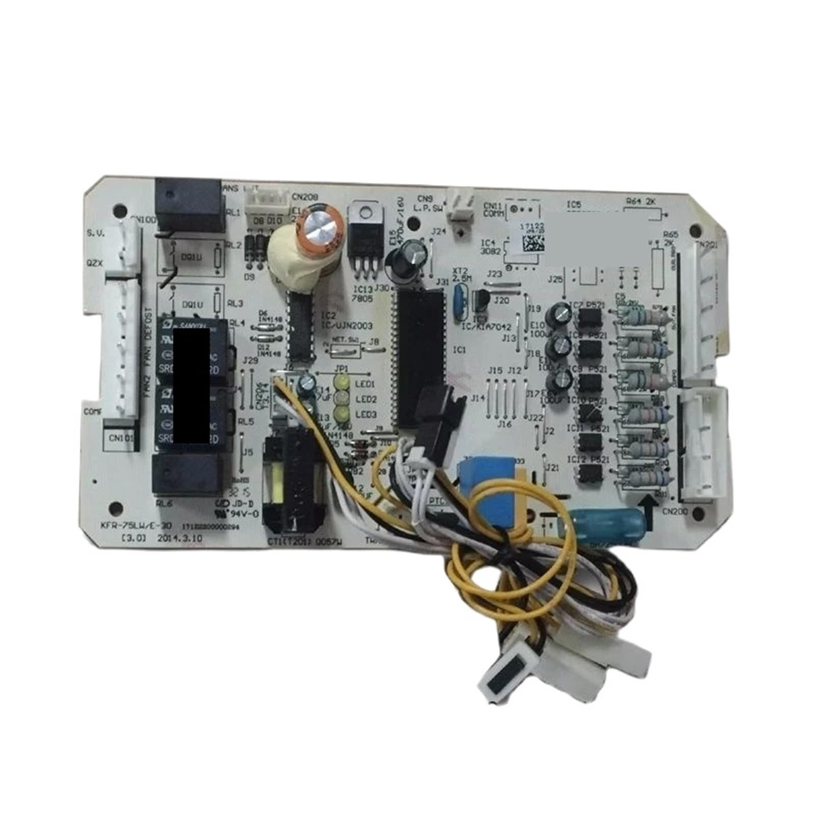 1 szt. Płyta główna klimatyzacji płyta drukowana komputera KFR-120W/S-510 17122200002173
