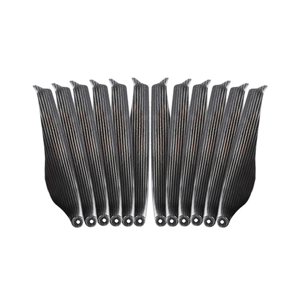Adatto for eliche a pale for droni della serie a basso rumore, elica pieghevole in fibra di carbonio CW CCW, pala di riduzione del rumore for aereo agricolo(Bundle 1,16 inch-1650)