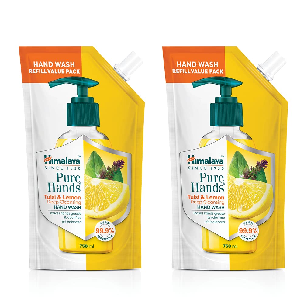 Himalaya Pure Hands Tulsi & Lemon Deep Cleansing Hand Wash 750Ml (Pack of 2)-image-39