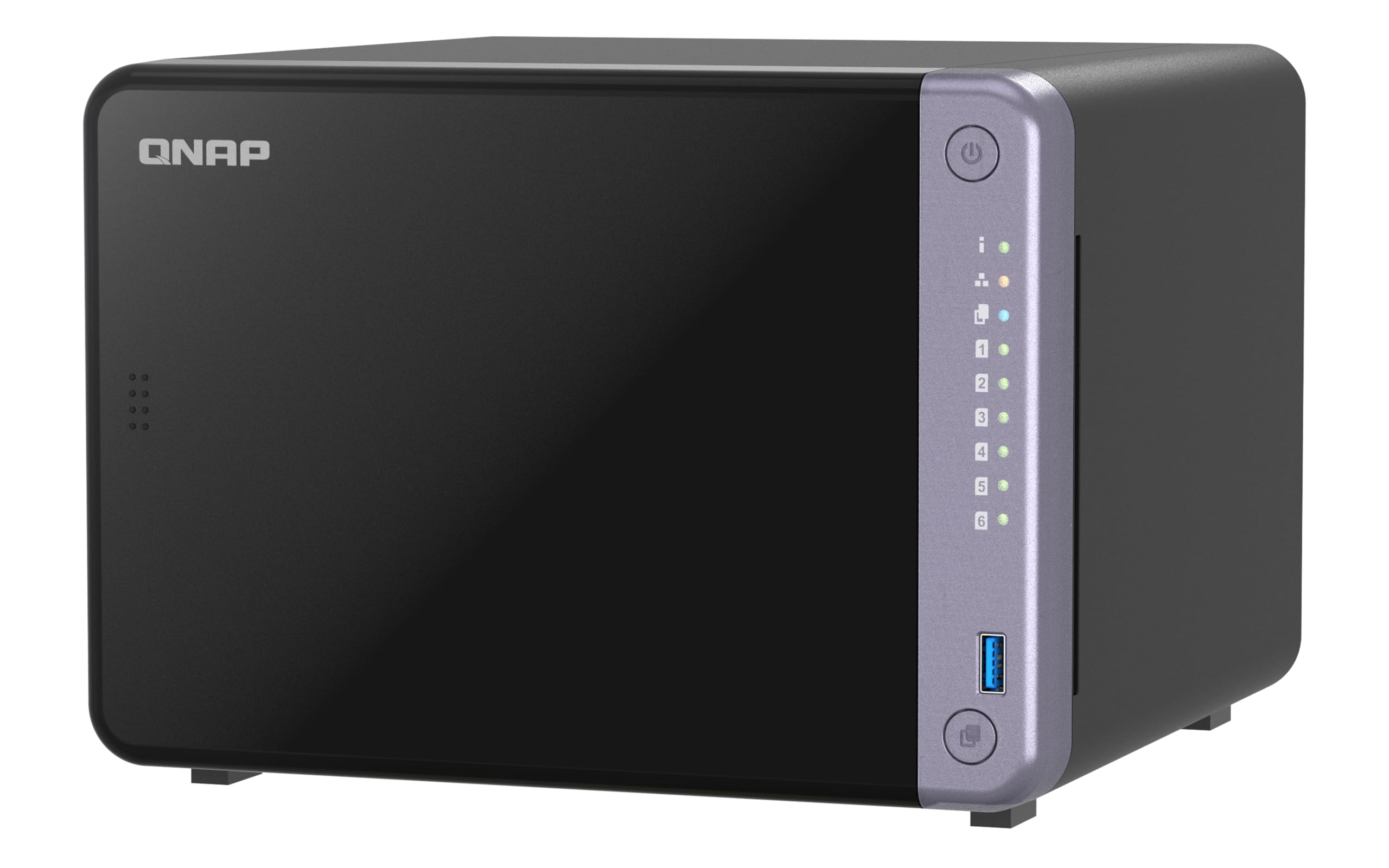 6-bay 3.5" desktop NAS AL524 4C 2.0GHz