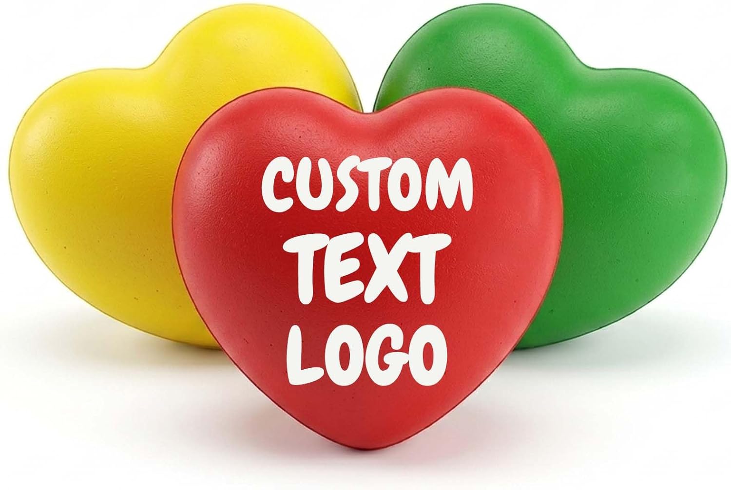 10/50/100 Packs Personalized Stress Balls with Logo/Text, Custom Name Stress Balls with Encouraging Quotes, Unique Employee Appreciation Gift