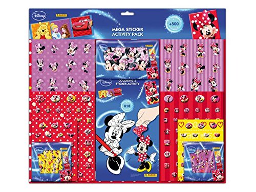 Preisvergleich Produktbild Panini GmbH VC-MI4 - Minnie Mega Stickerset, 500 Stück