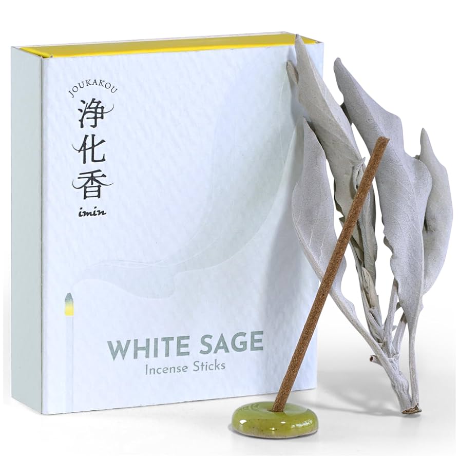 ★限定NEWセット⑱★お香立て別売り【１００gホワイトセージ✴インセンス４種✴♥ Amazon.co.jp: 【浄化香】 imin ホワイトセージ お香 線香 浄化