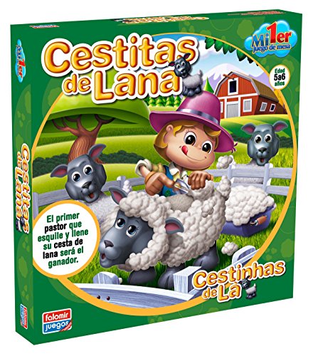 Falomir - Cestitas de Lana, Juego Educativo (25001)