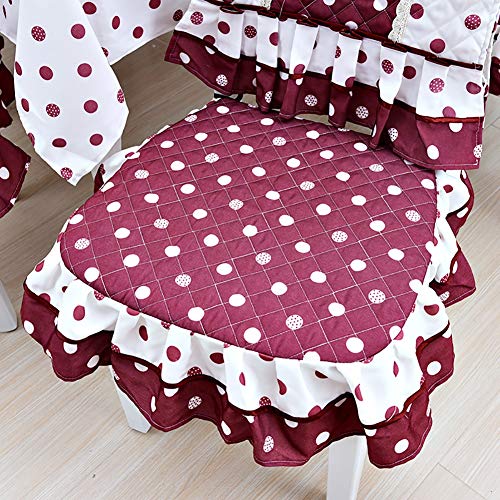 Nappe rectangulaire coton housse de chaise table à manger moderne tissu ménage - 4