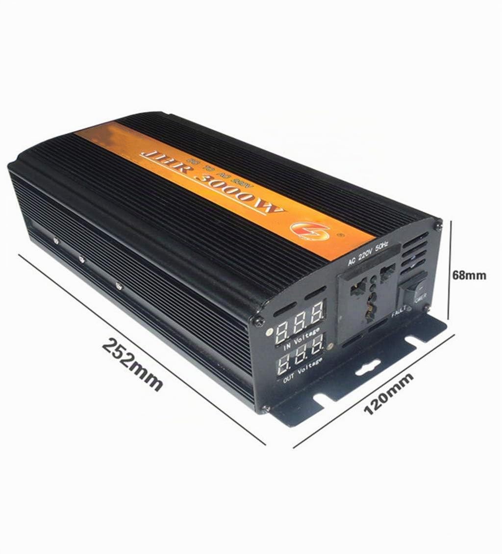 WGE Convertisseurs De Puissance Inverseur 36V CC À 220V CA, Prise De Voiture pour Inverseur CA.,3000w