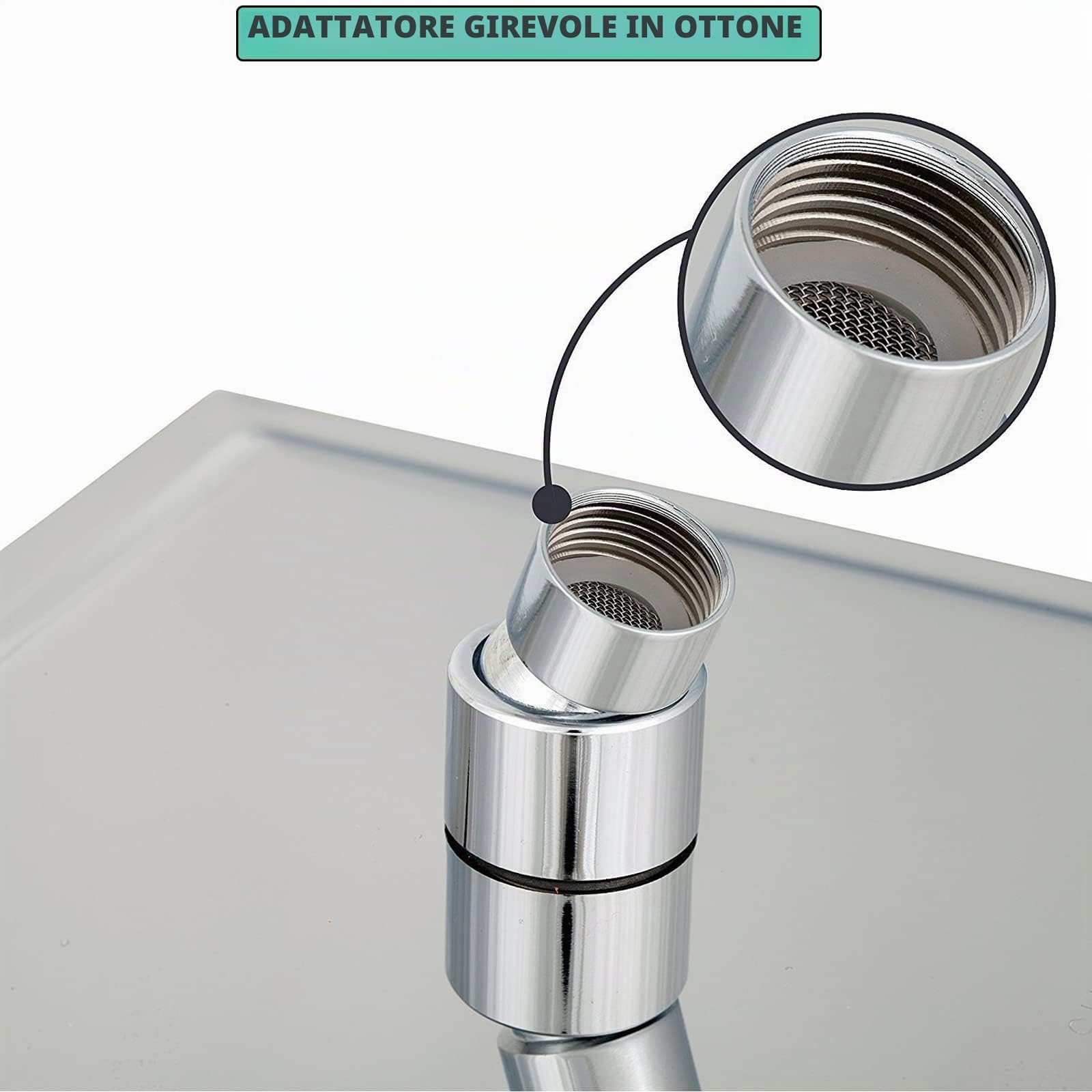 Soffione Doccia a Pioggia 30cm Quadrato Doccia Fisso in Acciaio inox 304 Silicone Anti-Blocco Soffione Doccia Doccia da Bagno Ultra Sottile Facile da Pulire e Installare
