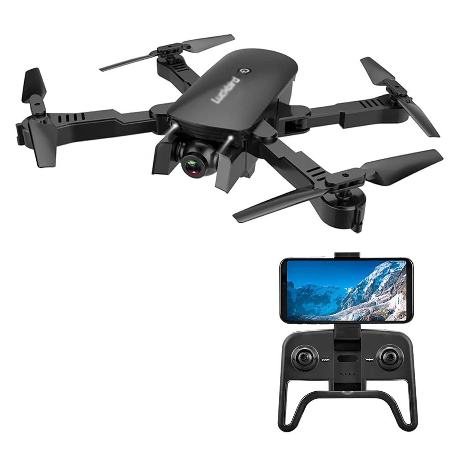 Mini Drone WiFi FPV Drony do lokalizacji przepływu optycznego z podwójną kamerą 4K HD, rolka o 360 stopni, powrót jednym przyciskiem, na prezent świąteczny i noworoczny