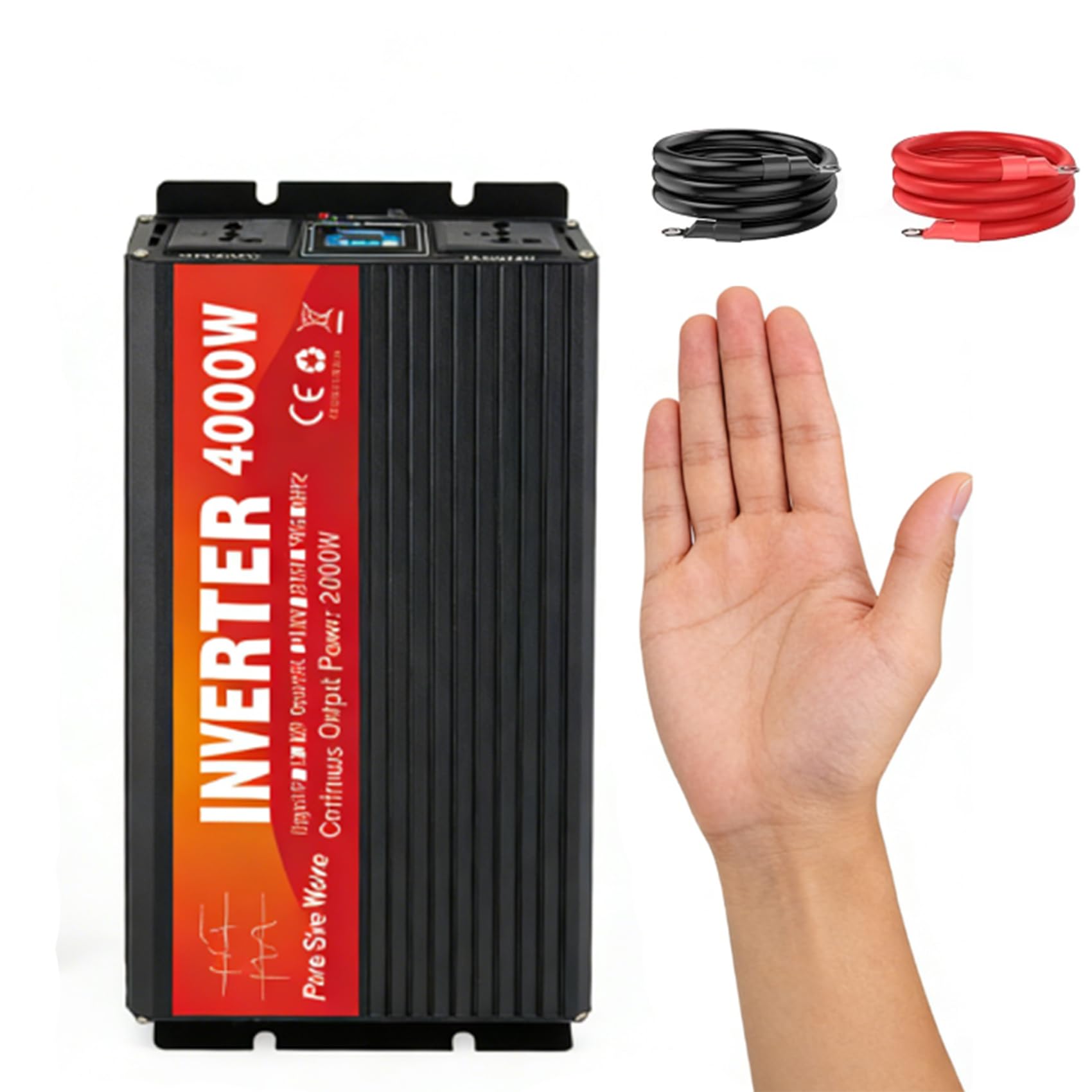 72v to 120v,Przetwornica samochodowa 4000W czysta fala sinusoidalna 12V 24V 48V 60V 72V na 120V/220V, przetwornik solarny, transformator do samochodu, ciężarówki, na kemping