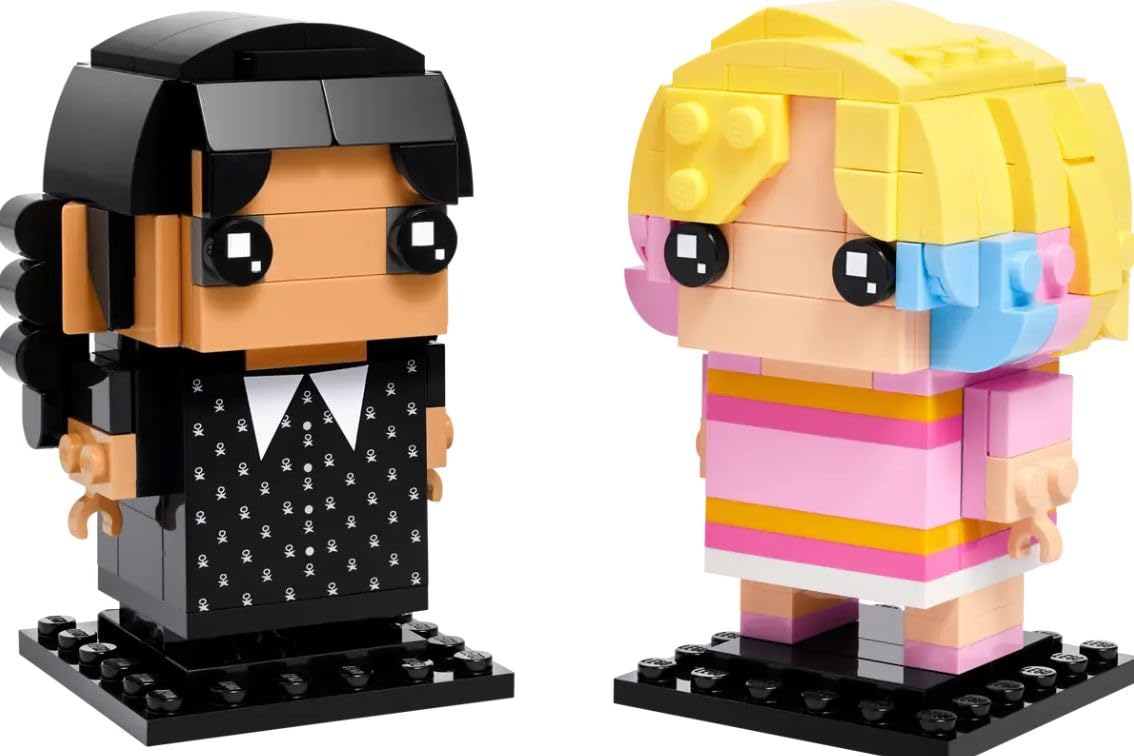 LEGO Brickheadz 40750 Wednesday & Enid Age 10+