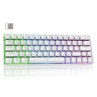 DIERYA DK63 Tastiera Gaming Wireless con Interruttori Meccanica Lineari,60% Tastiera