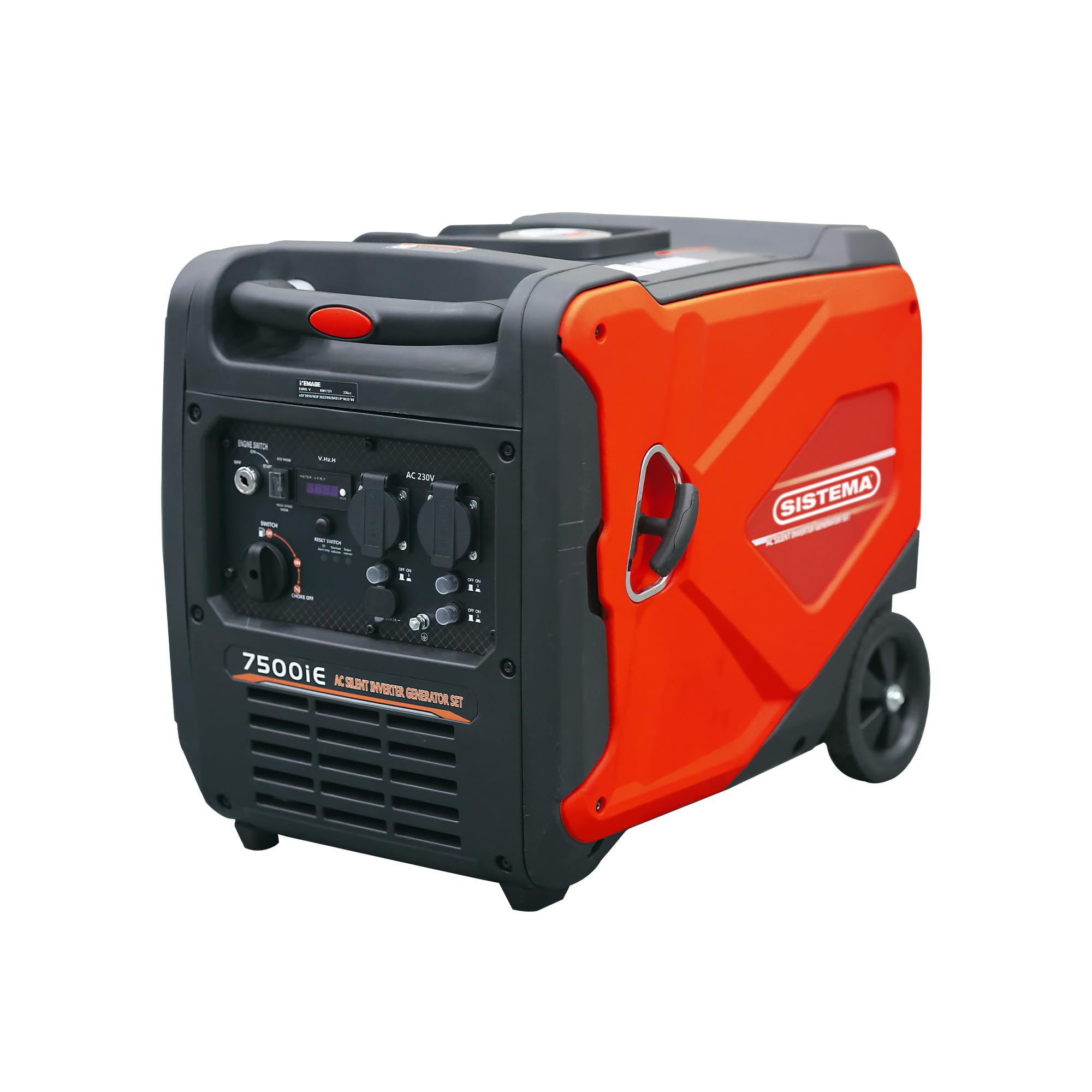 SISTEMA® – Generatore di corrente a Benzina 236cc monofase 5.000w | Mod. KM7500i-E