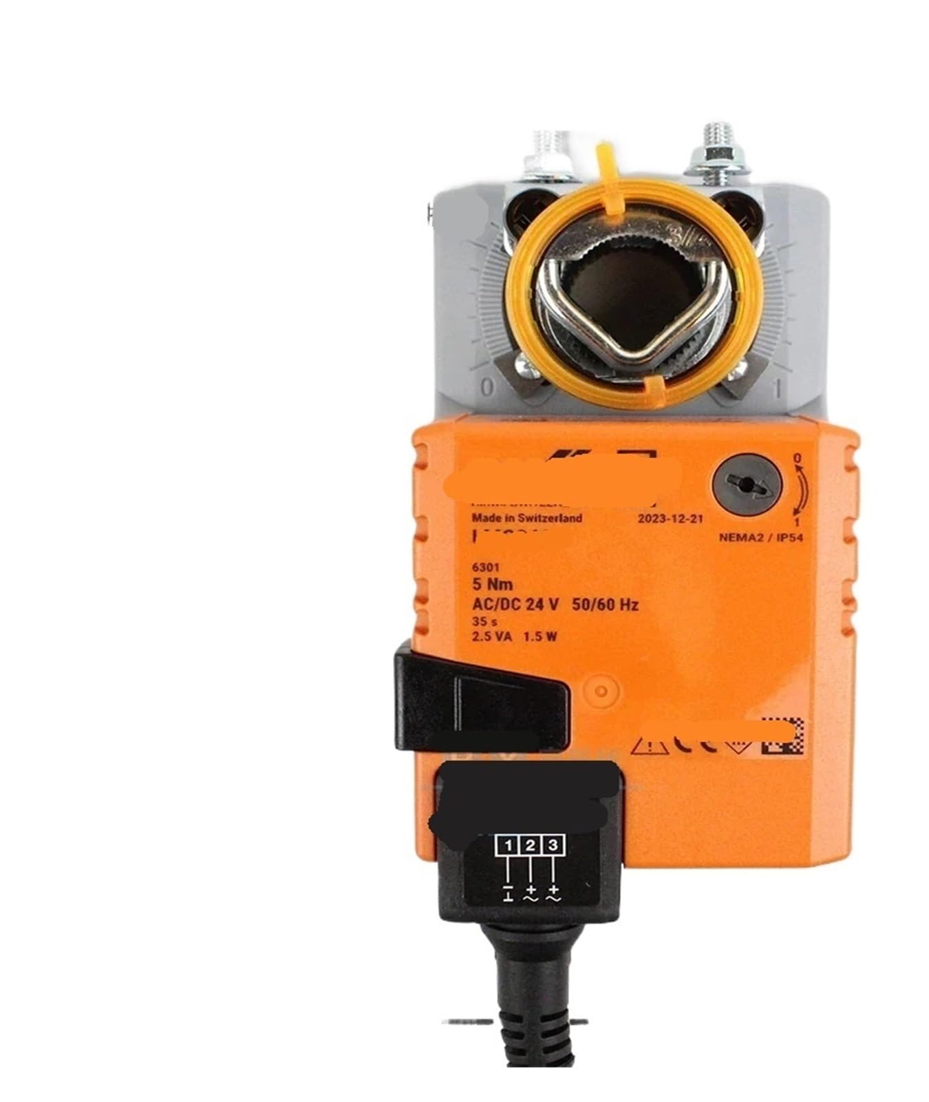 Wuuxlizmx Lmc24a Dampers Actuators Air Valve Actuator -Sr Fast Air Door Driver 24V(Lmc24a)