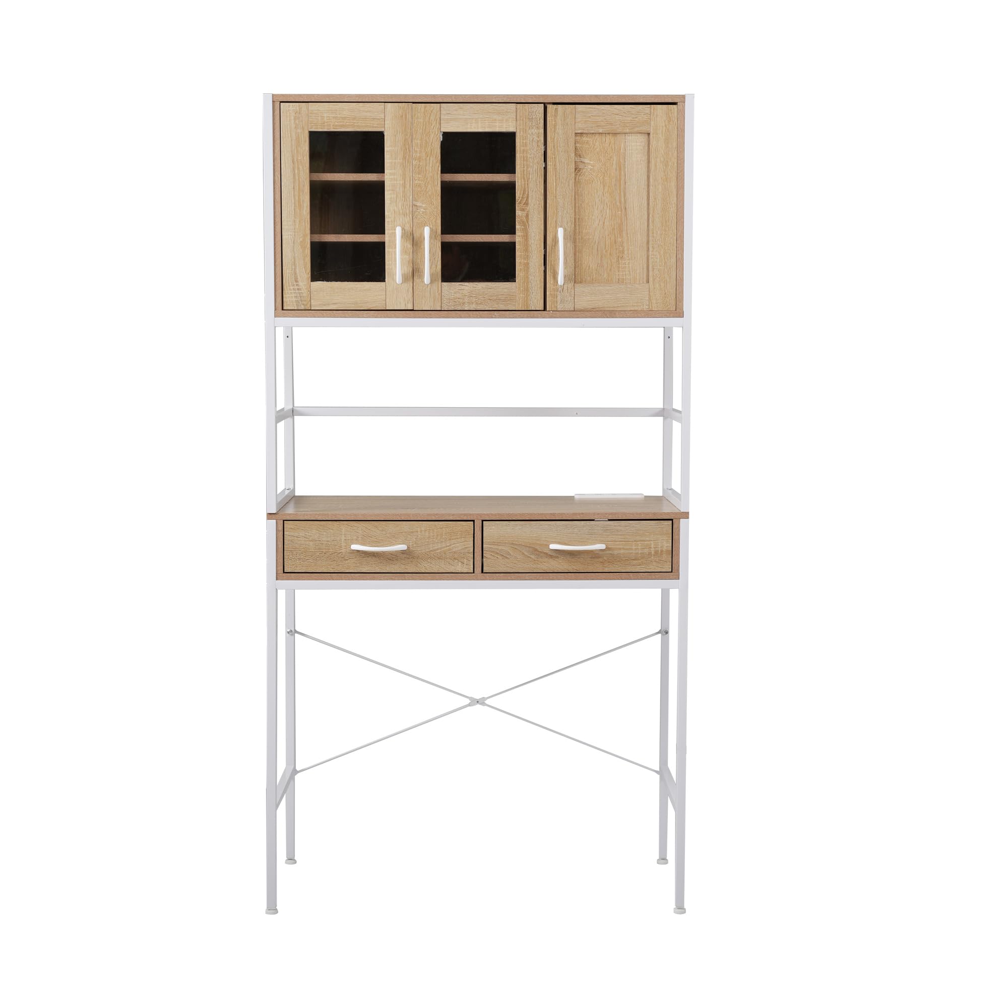 Amazon.co.jp: 食器棚 キッチンボード レンジボード キッチン