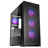 UNITYMESHBAYARGB Kolink Unity Meshbay ARGB Midi-Tower, Tempered Glass - Schwarz