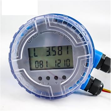 Liquid Level Sensor Tank Level Gauge Liquid Level Meter Water Level Measurement 4-20mA Relay Output Liquid Level Transmitter(8m 4-20mA Hart)