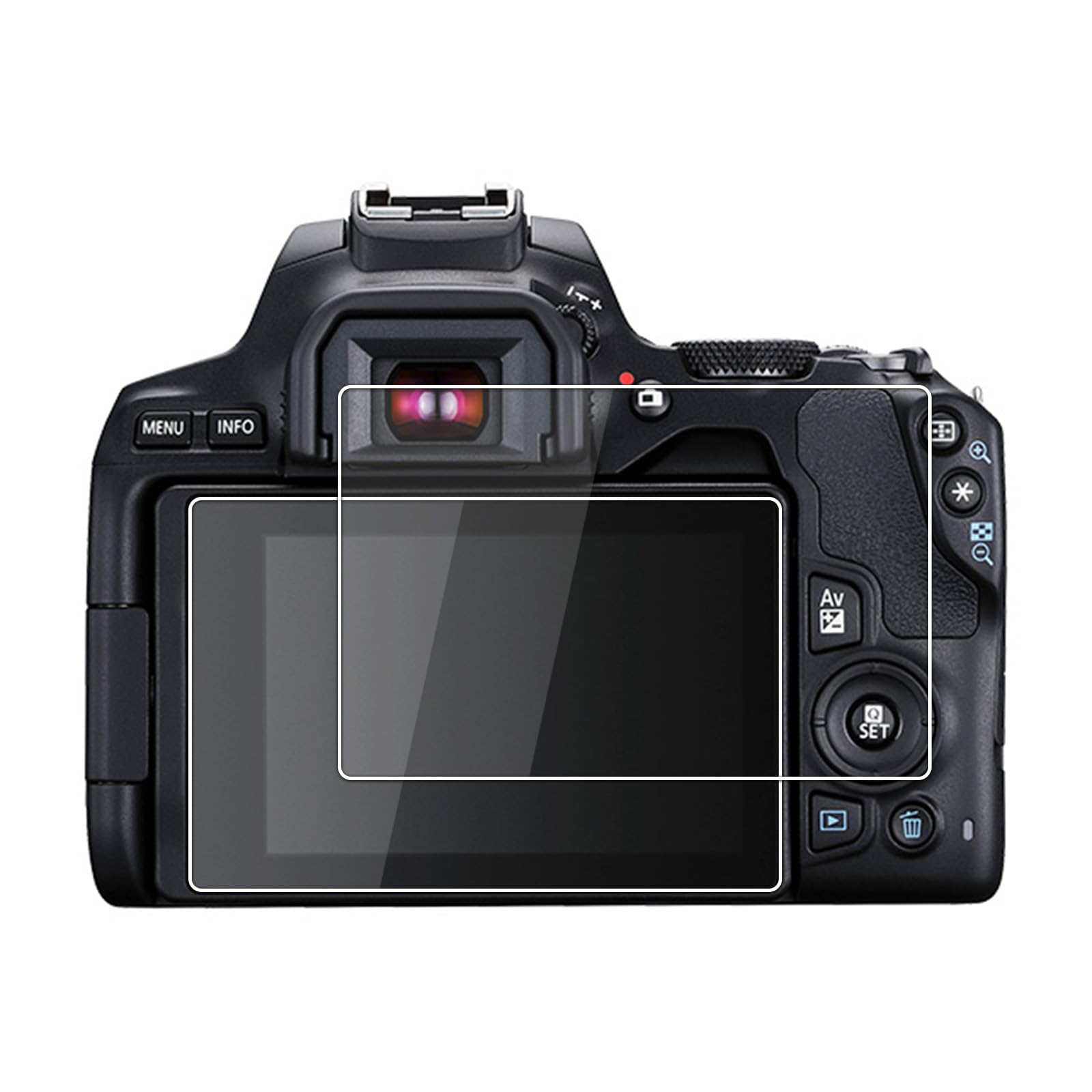 PCTC Screen Protector for Nikon Z9 Z8 Z 8 Z 9 Camera + Top Screen [2+2Pack], Tempered Glass