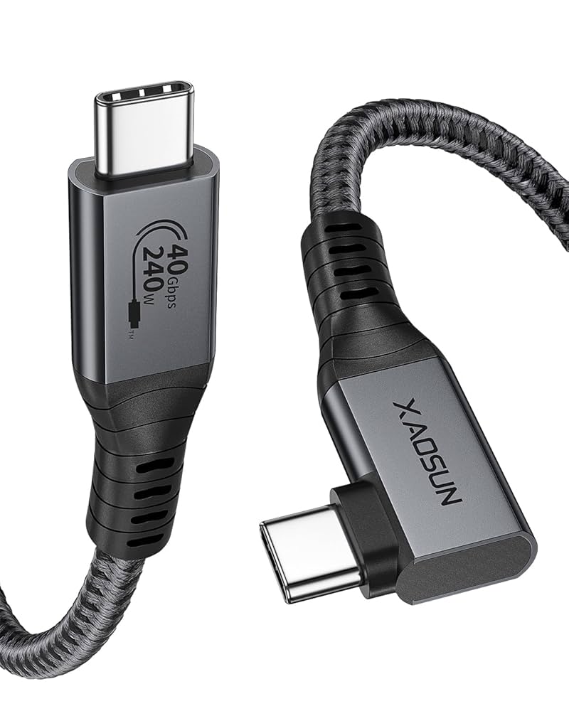 Amazon.com: XAOSUN Short USB 4 Cable 0.98FT for USB C