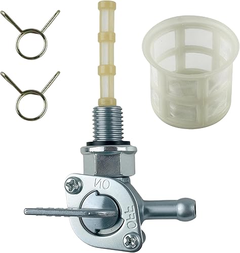 YAMAKATO Interruptor de gasolina para generador Válvula de cierre del tanque de gasolina para Champion Firman Generac OH3384 Briggs & Stratton