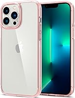 Vista 70 de Spigen Funda para iPhone 14 Pro Max, ultra híbrida, sin anillo magnético, antiamarilleo, transparente