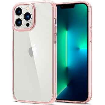 Spigen Ultra Hybrid Case Compatible with iPhone 13 Pro Max - Rose Crystal