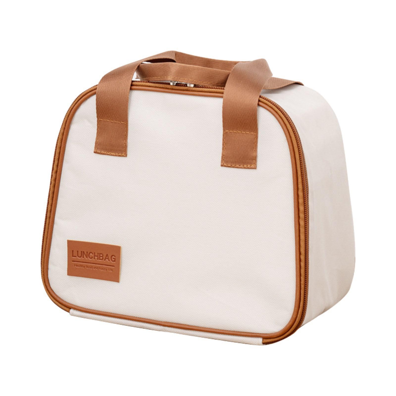 XINGNIAO Japanese Minimalist Lunch Bag, Thickened Aluminum Foil Insulated Bento Bag for Womens and Office Workers โ image 1