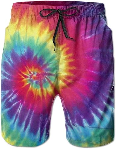 Mens tie dye swim trunks Clearance