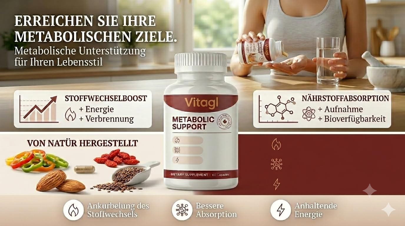 Vitagl Nahrungsergänzungsmittel – 60 Kapseln