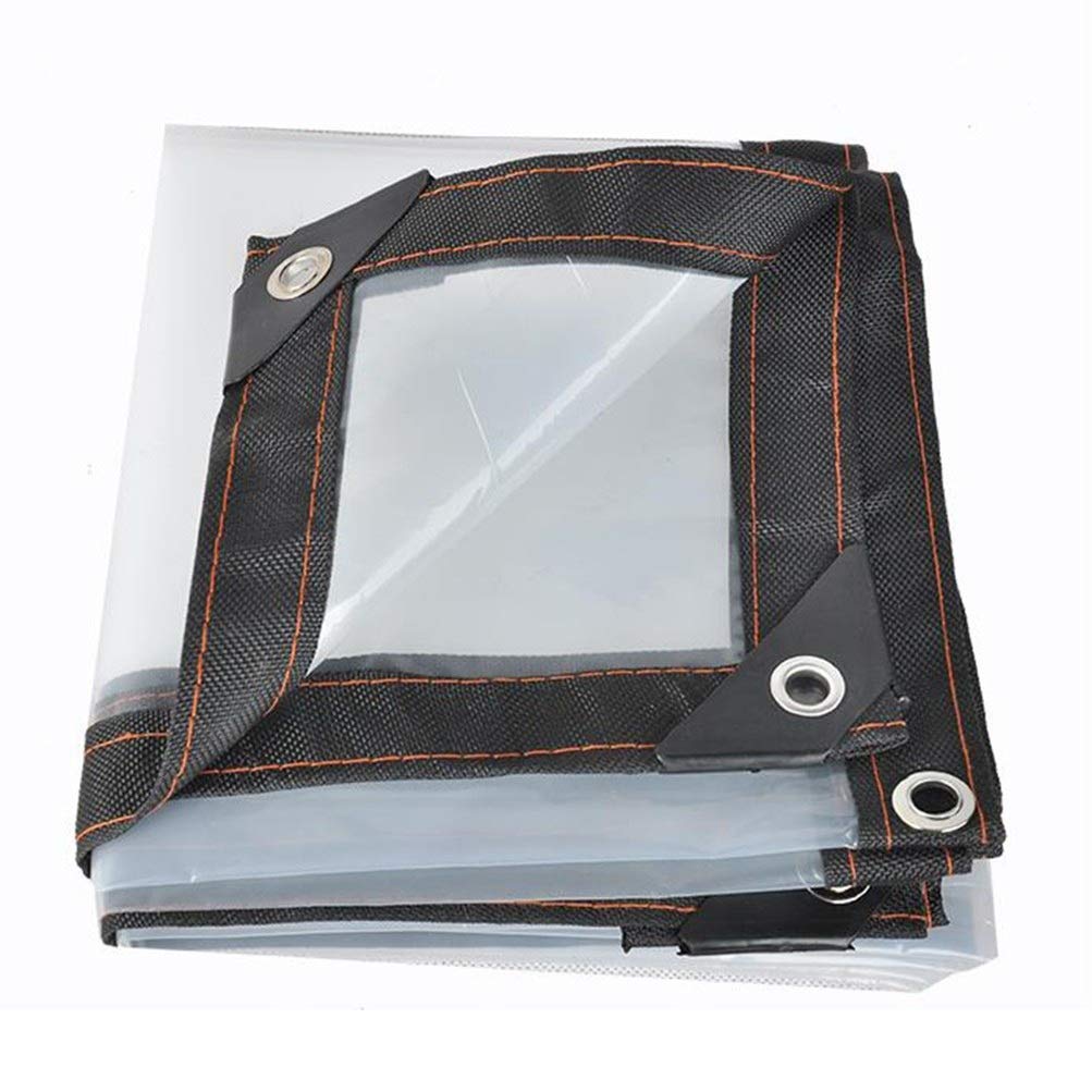 Bâche poly imperméable transparente OKUOKA 3x5m pour tente et camping extérieur