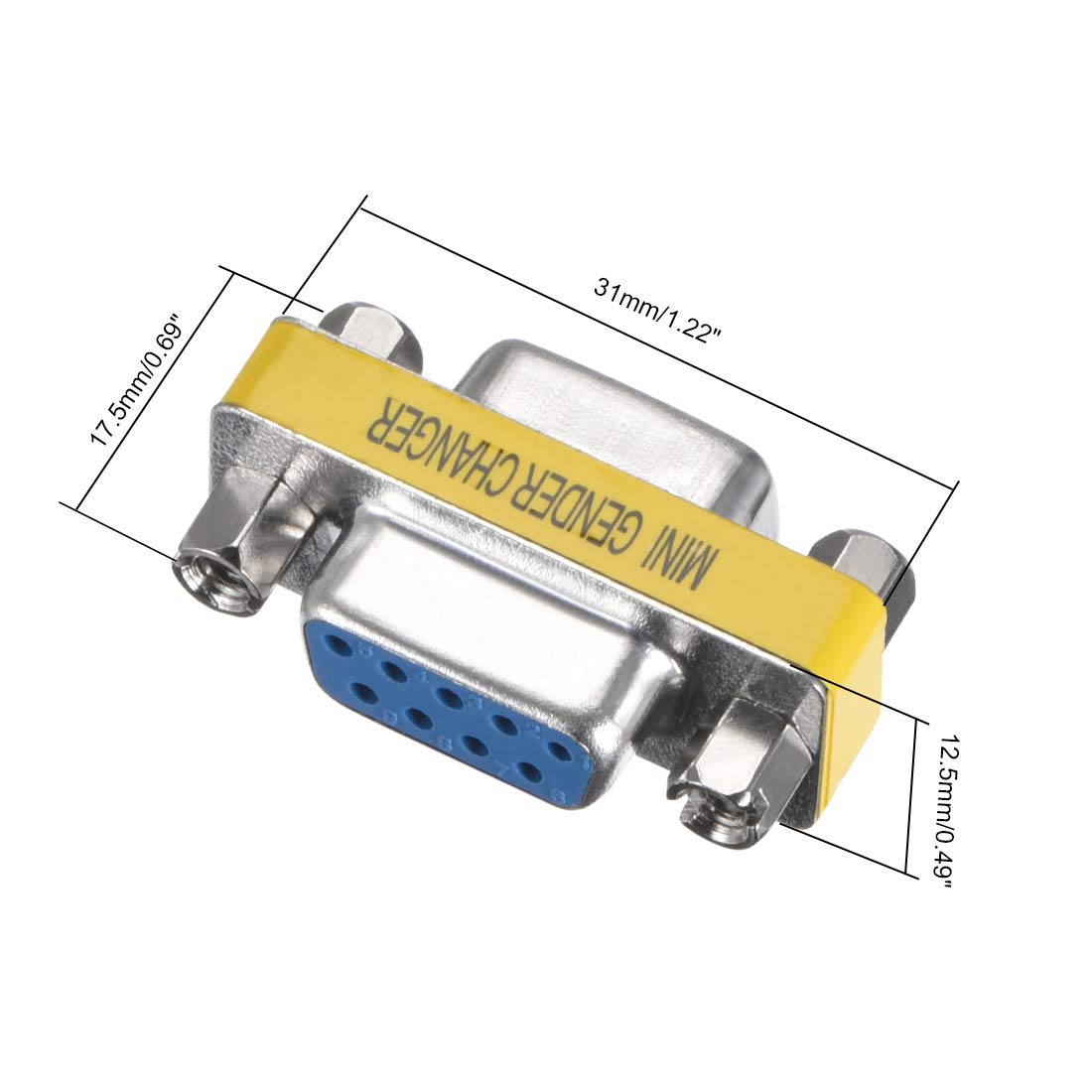 Standard D-Sub 9 Position Adattatori D-Sub e adattatori maschio/femmina