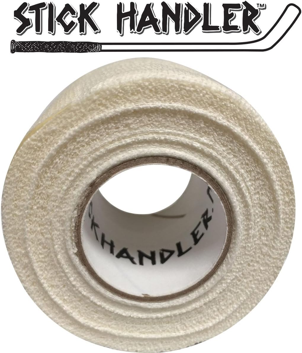 STICK HANDLER Professional Hockey Grip Tape Pro Pack (White | Six Pack)