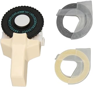 Embossed Labels, 26 Capital Letters, No Ink, Easy Operation, Ergonomics, for Making Labels, with DIY
