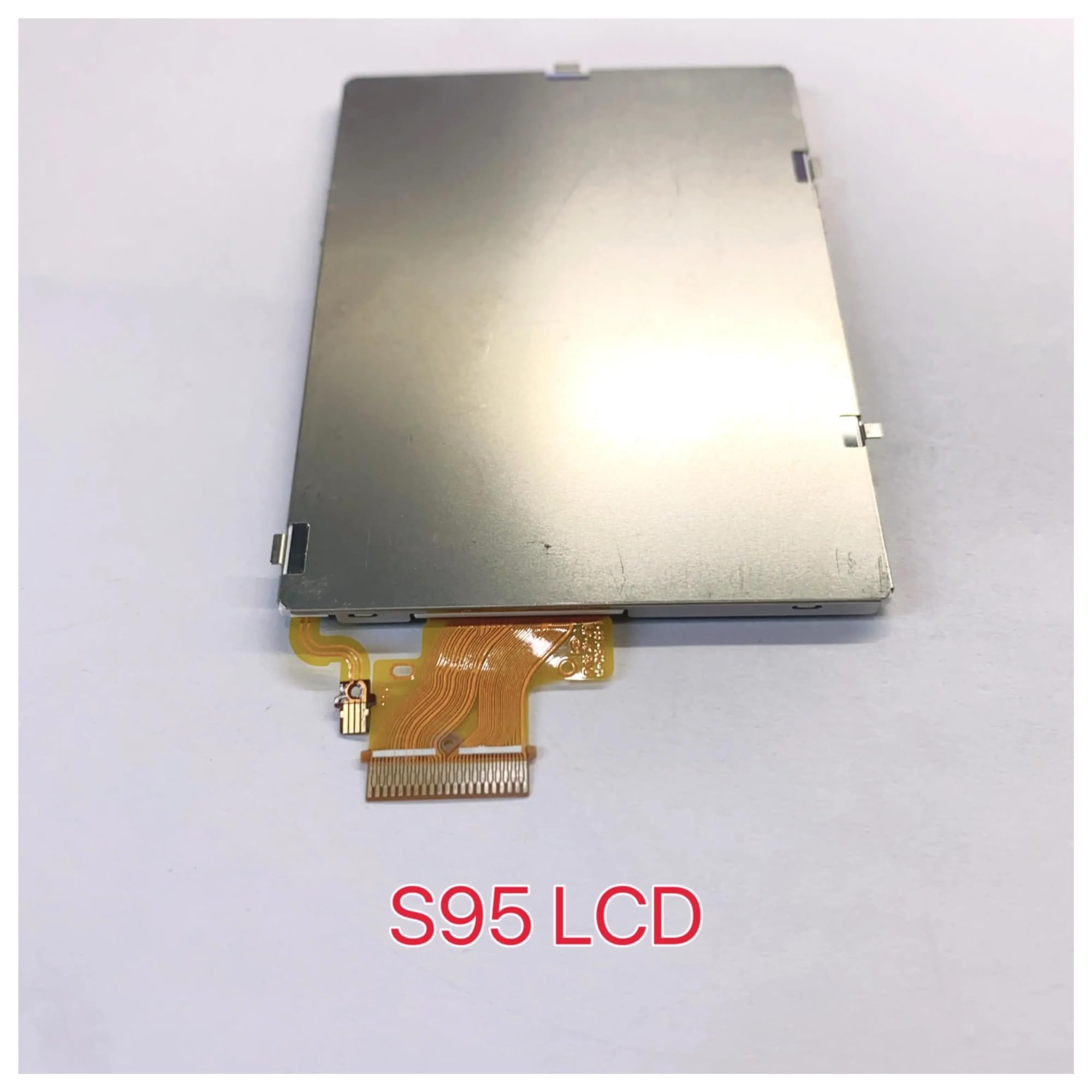 Bildschirm-LCD-Display, Kompatibel for Canon, Powershot S95 PC1565 Mit Hintergrundbeleuchtung Und Außenglas-Kamera-Ersatzteil