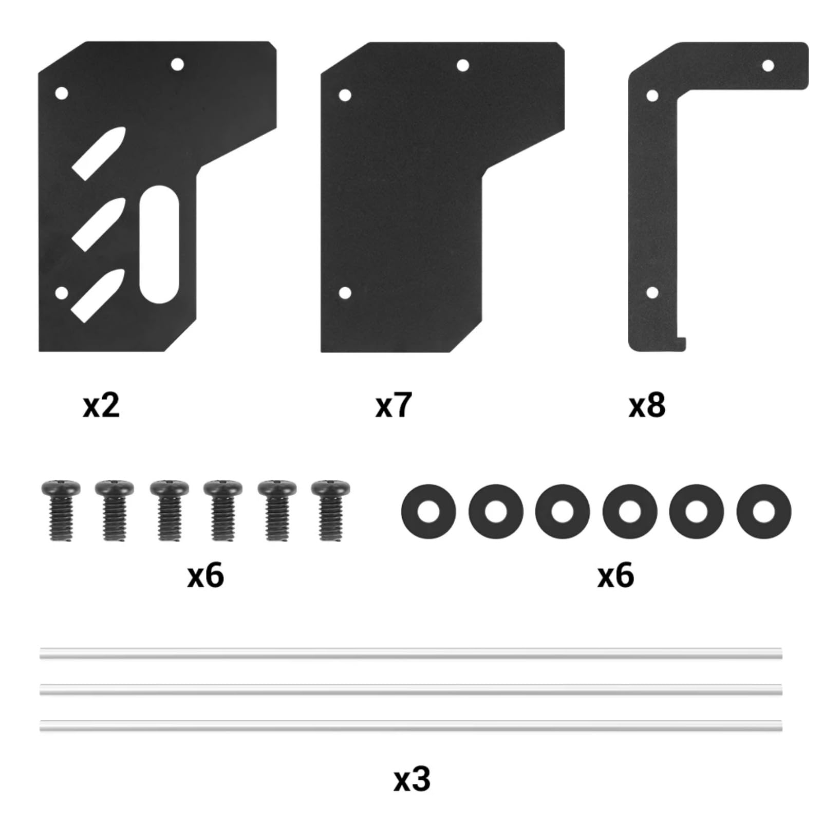 Supporto per pistola da 4/6/8 slot | Supporto porta pistola in schiuma per cassaforte e armadietto | Espositore per pistola antigraffio (8Slot)