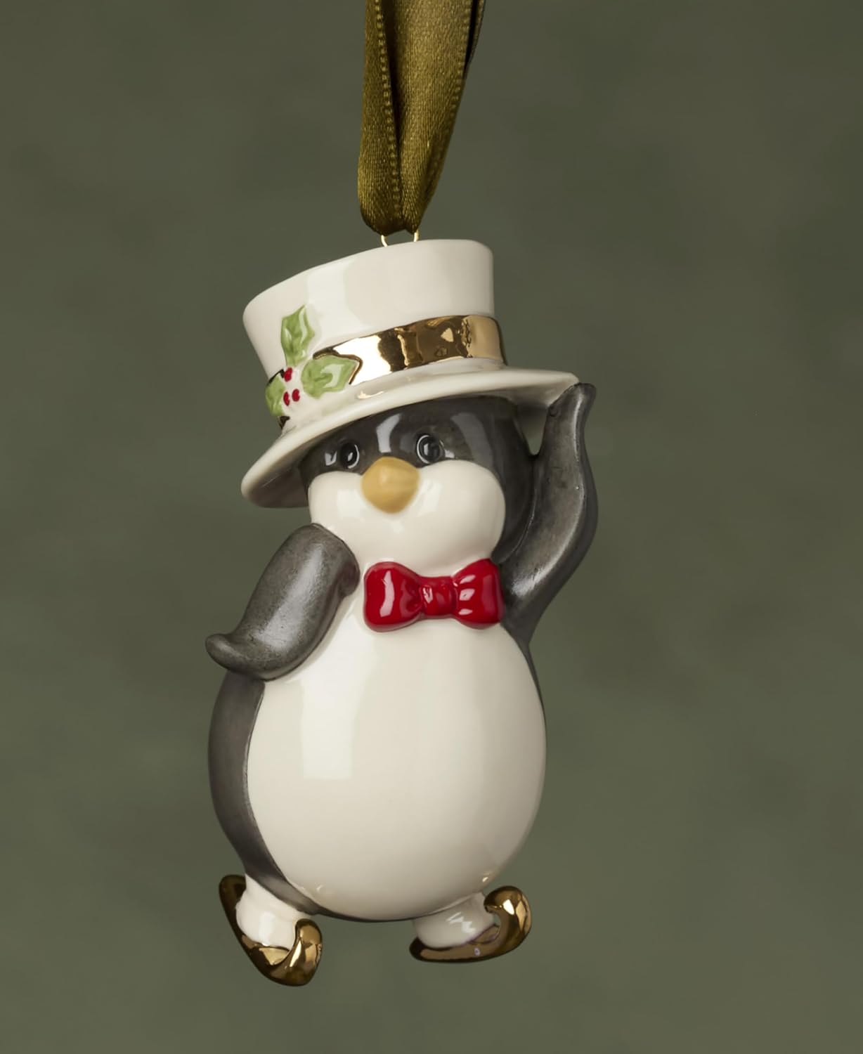 Lenox 897909 Penguin Ornament, Christmas, Holiday Decorations