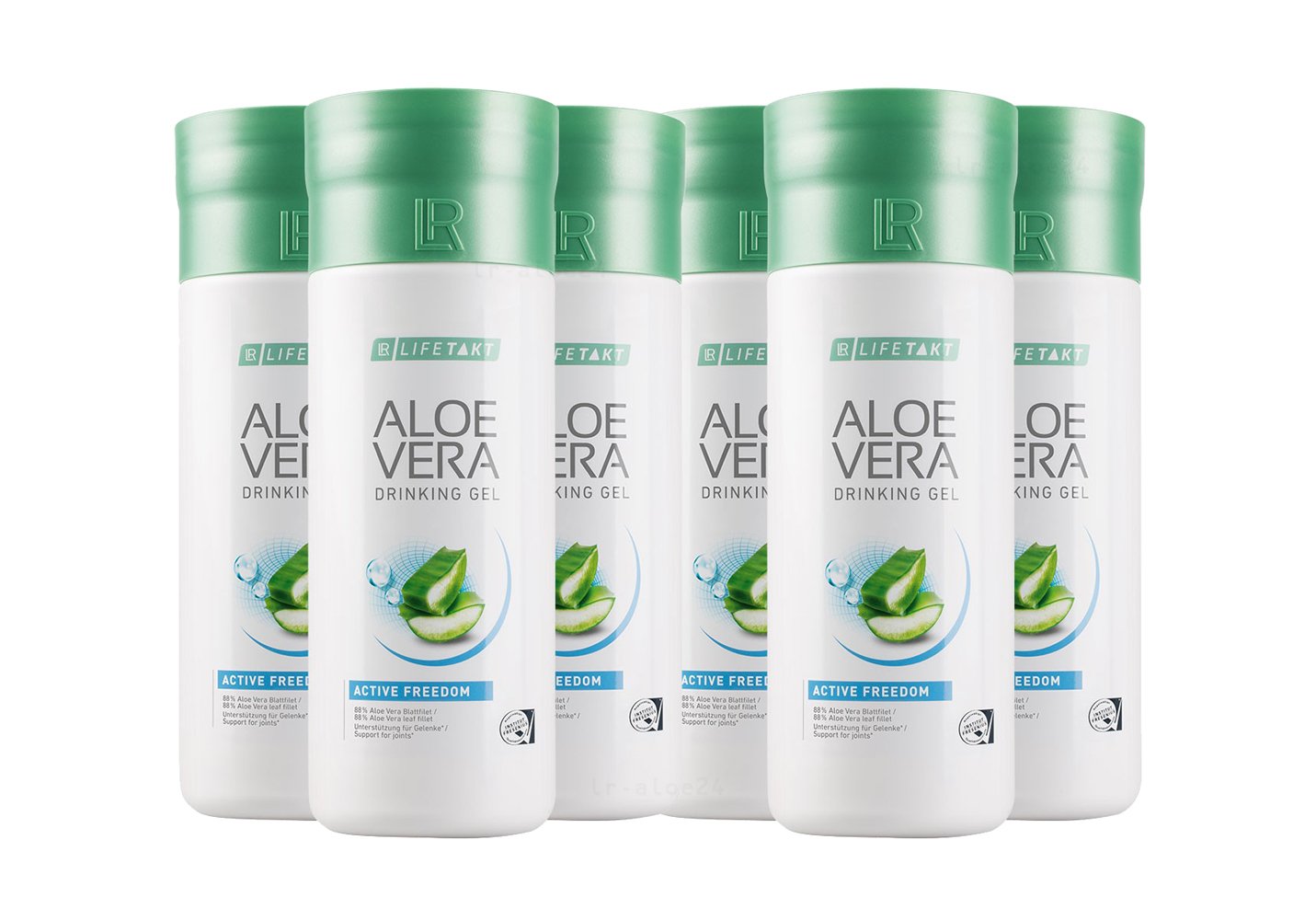 1a LR ALOE VERA - Drinking Gel Active Freedom - SIXPACK - 6x1000ml 8896