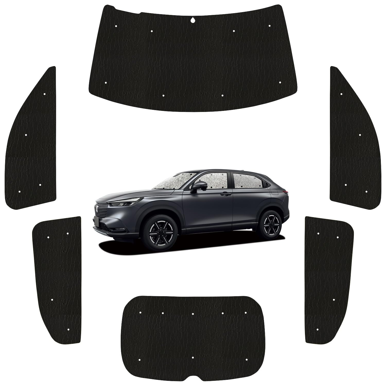 吸盤＋2個】 売れ筋 新型 ヴェゼル RV3/6型 e:HEV サンシェード