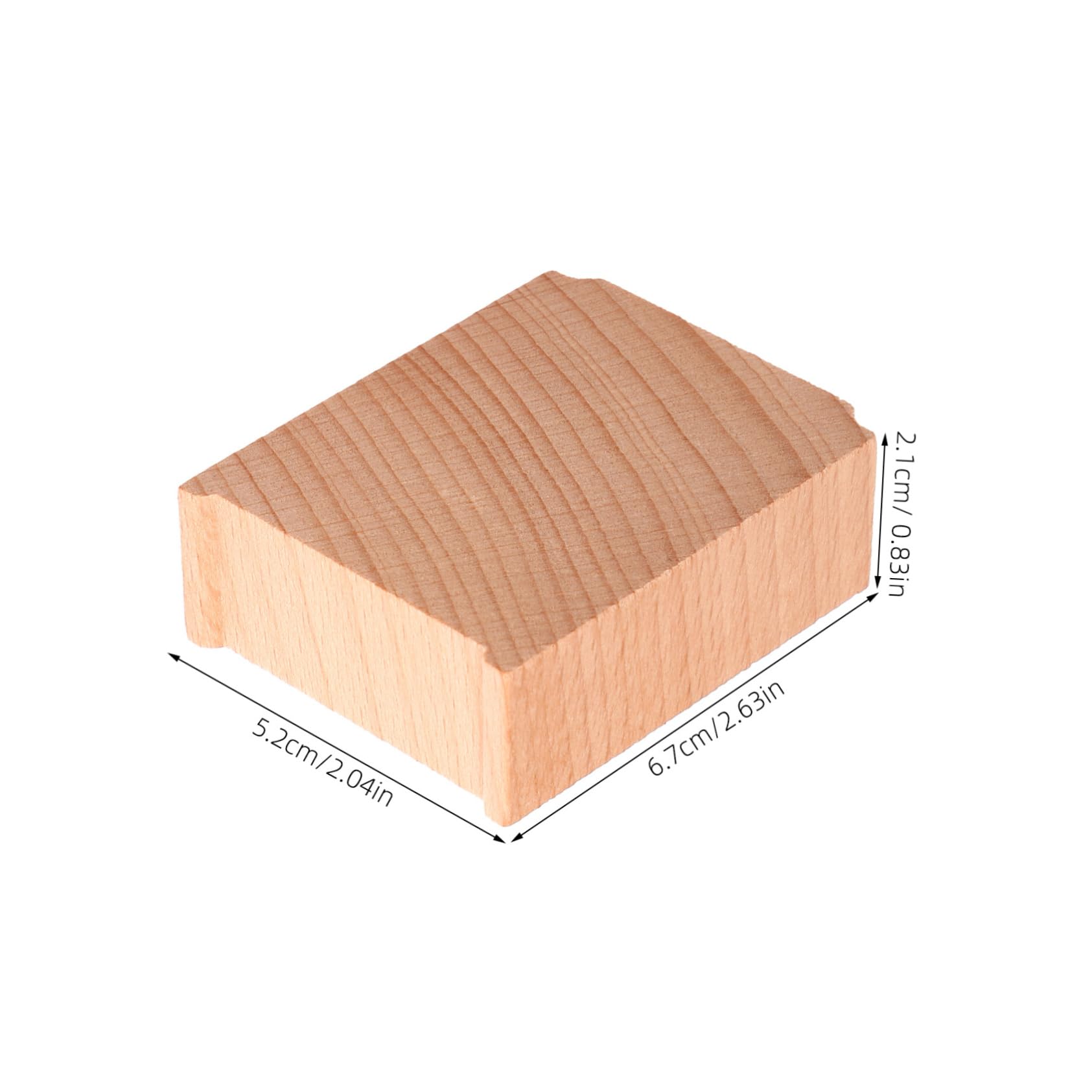HANABASS 6Pcs Wooden Train Bridge Supports Track Elevation Accessories for Railway System for Enhancing Train Track Layouts and Creative Play