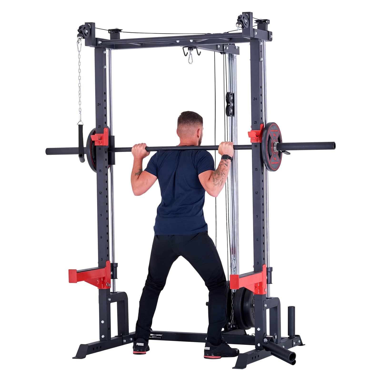 Train Hard Half Cage - Soporte para sentadillas