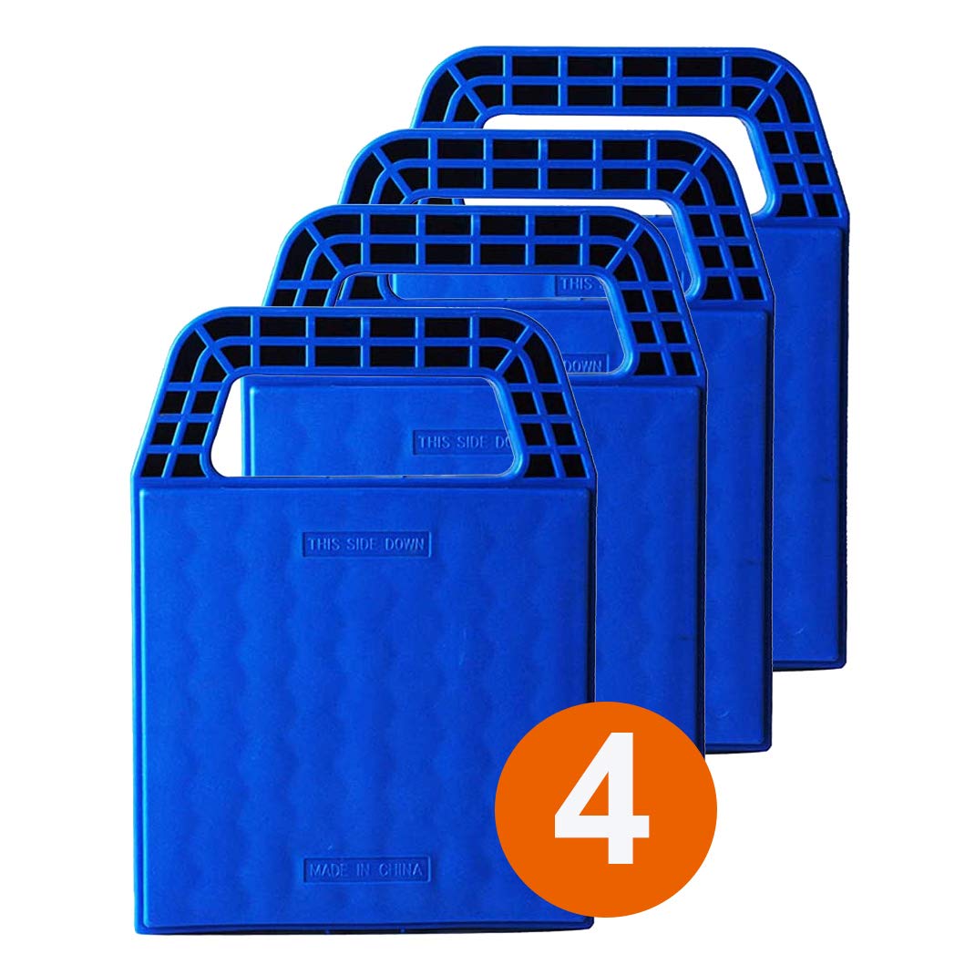 Buy Gekufa 4pcs RV Stabilizer Jack Pad, Camper Leveling Blocks for Trailer Vehicle Auto Car