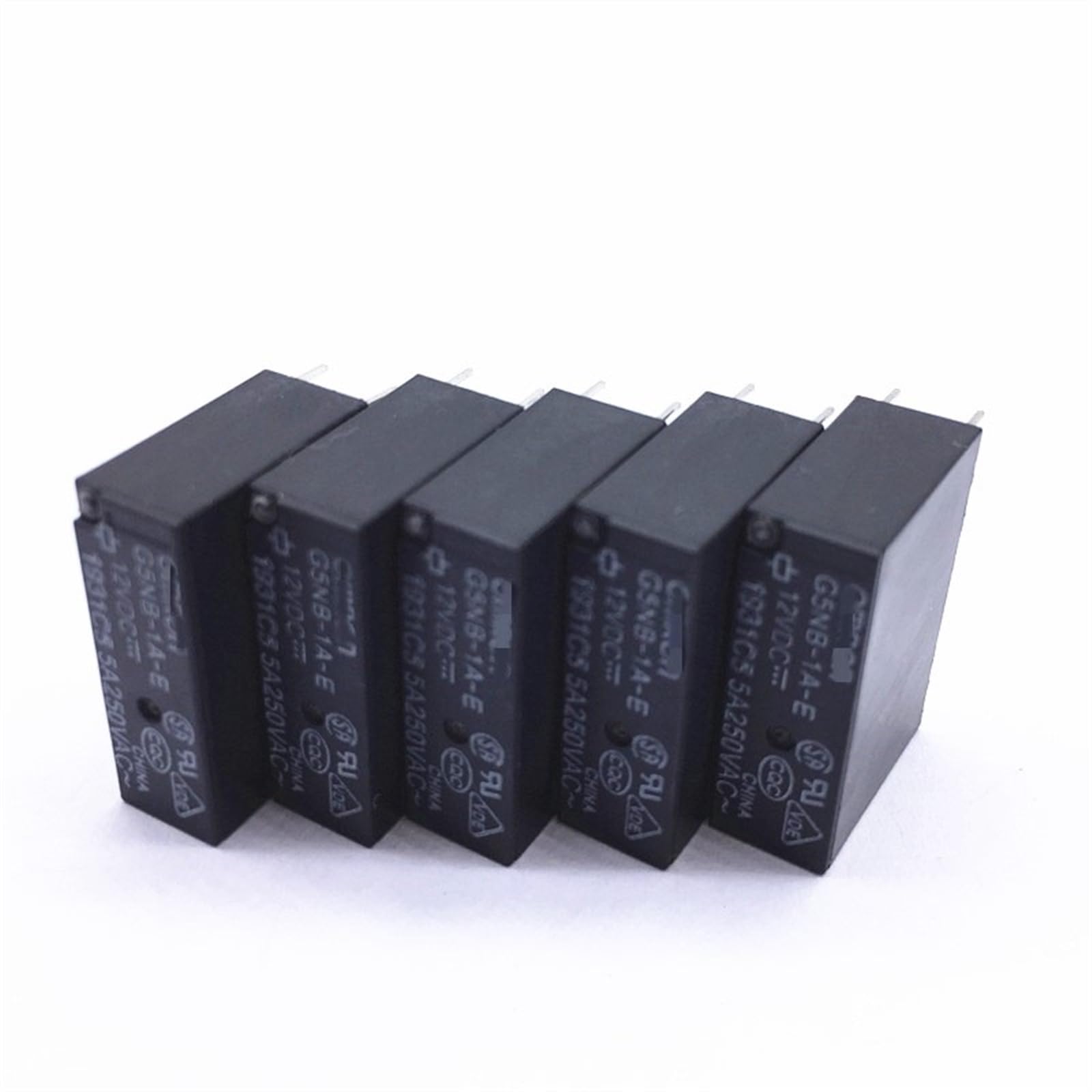 Relés de potencia G5NB-1A-E conmutadores electromecánicos estables de 5A 250VAC 5 piezas 4