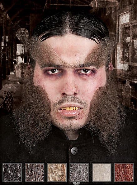 Hochwertiges Halloween Make-up Set - Hipster Werwolf - Verkleidung Schminke - Karneval & Motto-Party