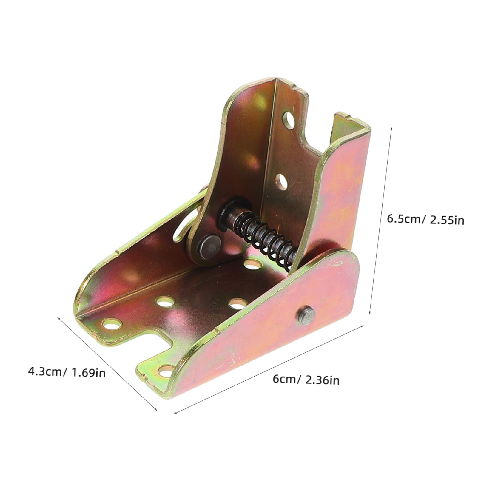 DOITOOL 4set Cerniere Per Porte Chiusura Automatica Gradi Cerniere Pieghevoli in Metallo Resistente Per Frontali Di Mobili e Gambe Di Tavoli Per Mobili Da Cucina
