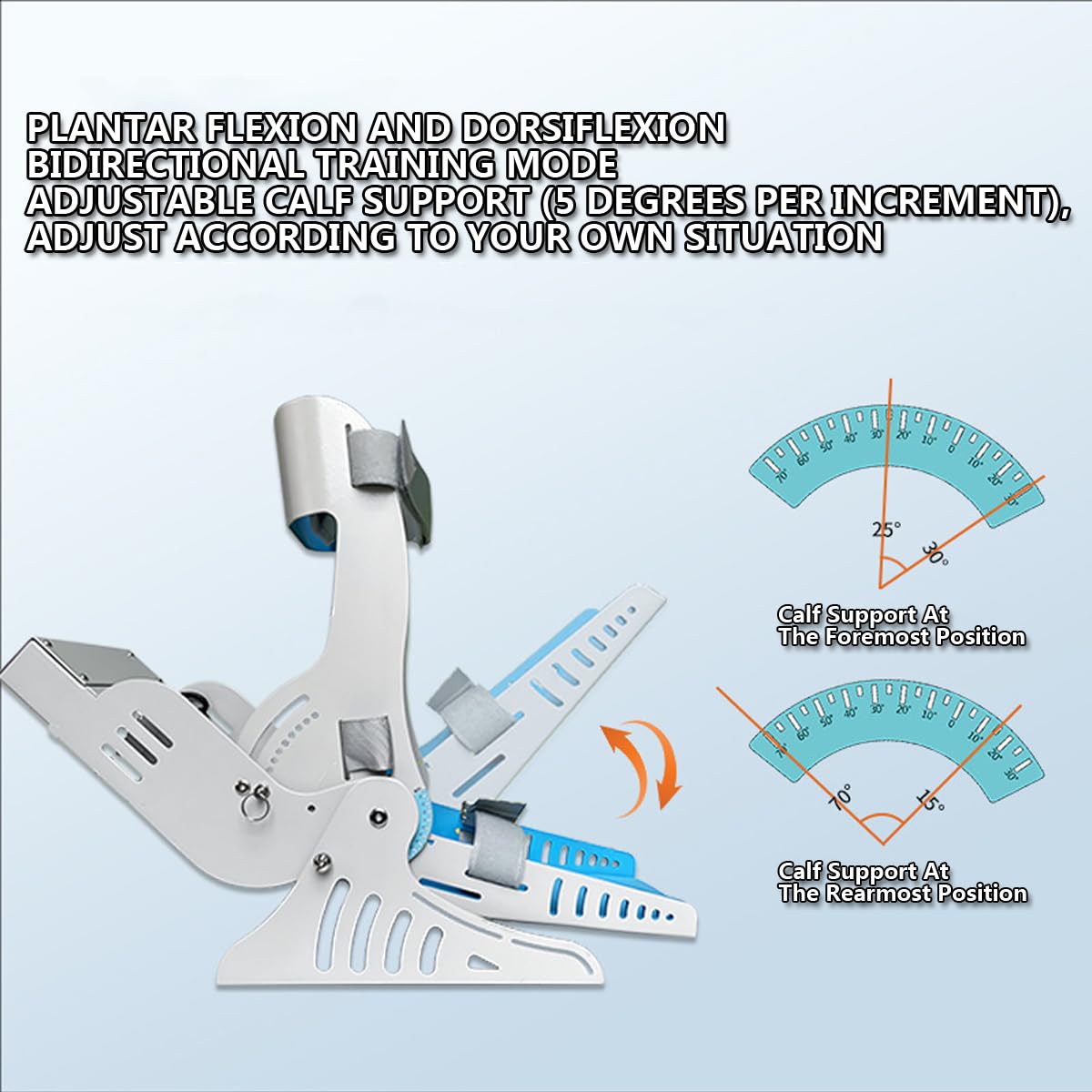Electric Ankle Strengthener Trainer - Sprzęt do rehabilitacji stóp z pilotem, pełne ćwiczenie kątowe dla skutecznego wsparcia ruchu kostki i stopy
