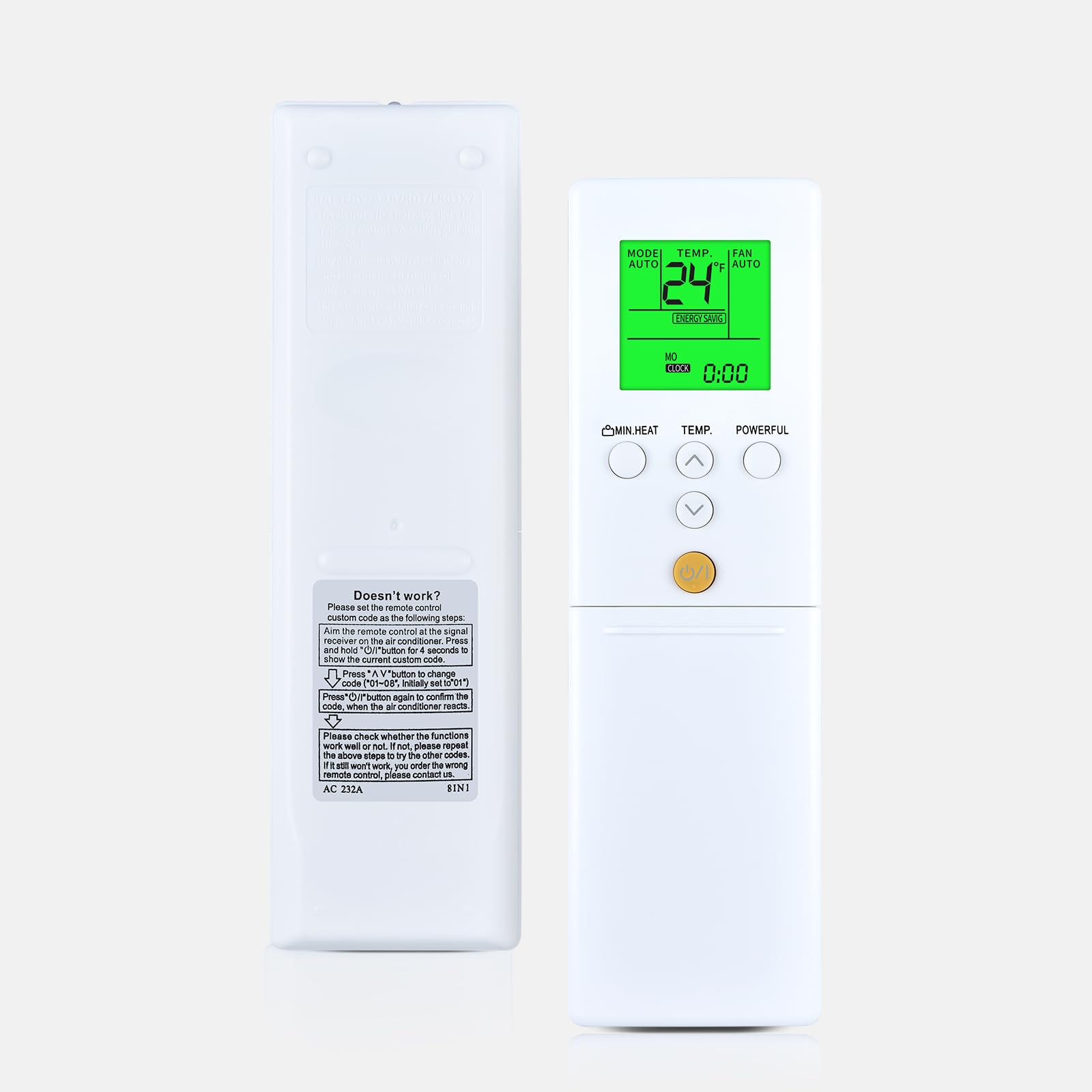 New Replacement for FUJITSU Air Conditioner Remote Control AR REF ASU12RLS3 AR REG1U ASU15RLS2 AOU12RLS3H ASU15RLF1 ASU12RLF AGU12RLF 9RLFFH